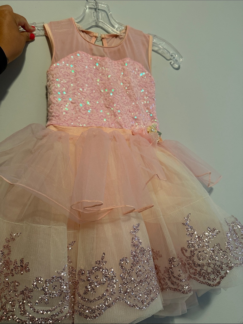 Weissman Pink Sequin Tulle Ballet Costume Dress